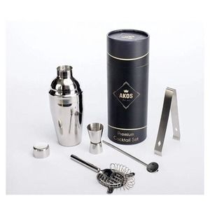 Akos Cocktail Mixer Set New Shaken Not Stirred Barware